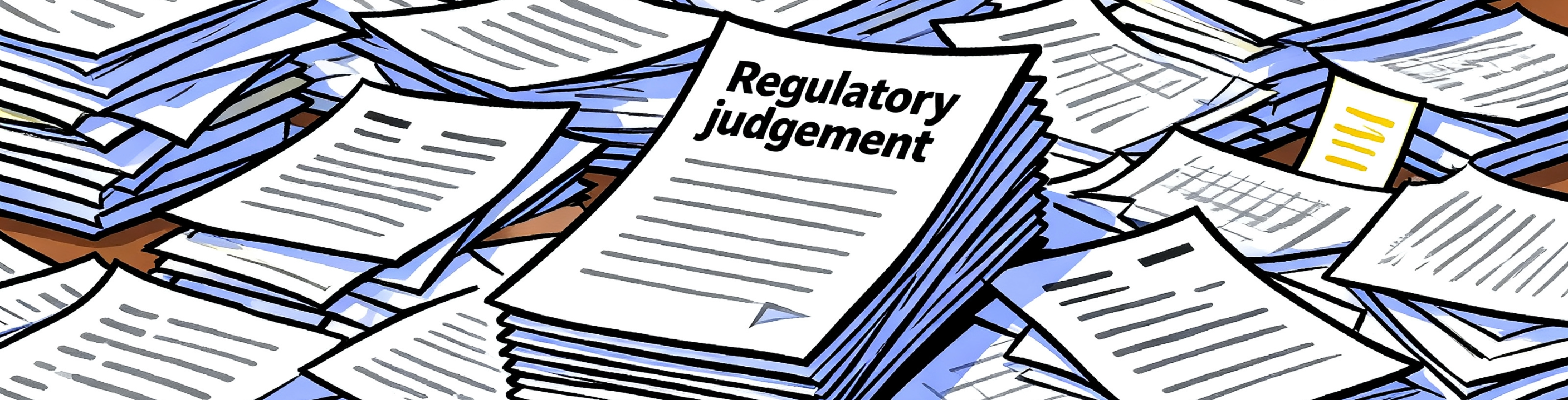 Regulatory judgement papers